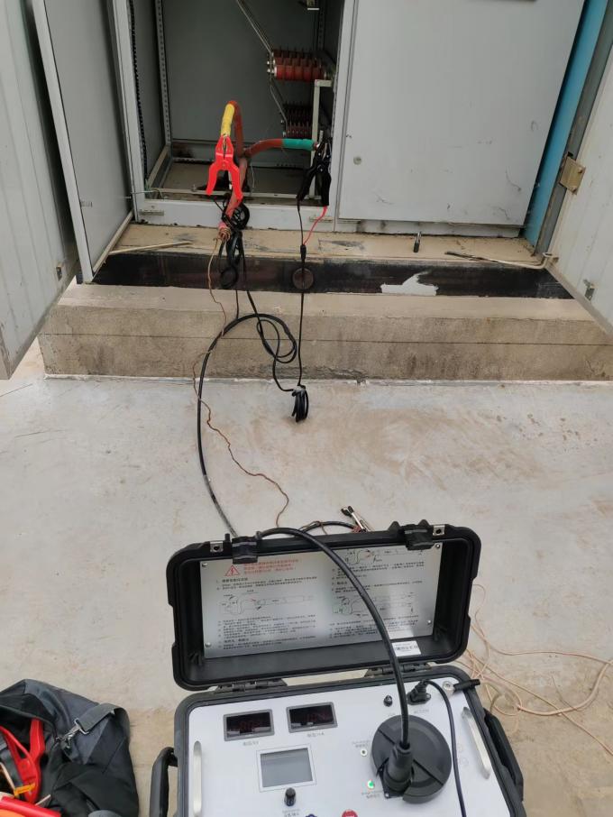 উচ্চ ভোল্টেজ বড় বিভাগের তারের মধ্যে তারের ত্রুটি অবস্থান জন্য ডিজিটাল বার্ন মাধ্যমে ব্রিজ 6