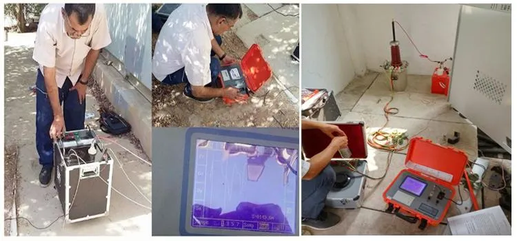 Xhgg501b ফ্যাক্টরি বিশেষ আন্ডারগ্রাউন্ড কেবল ফল্ট প্রিলোকেটর টিডিআর লোকেটার 4