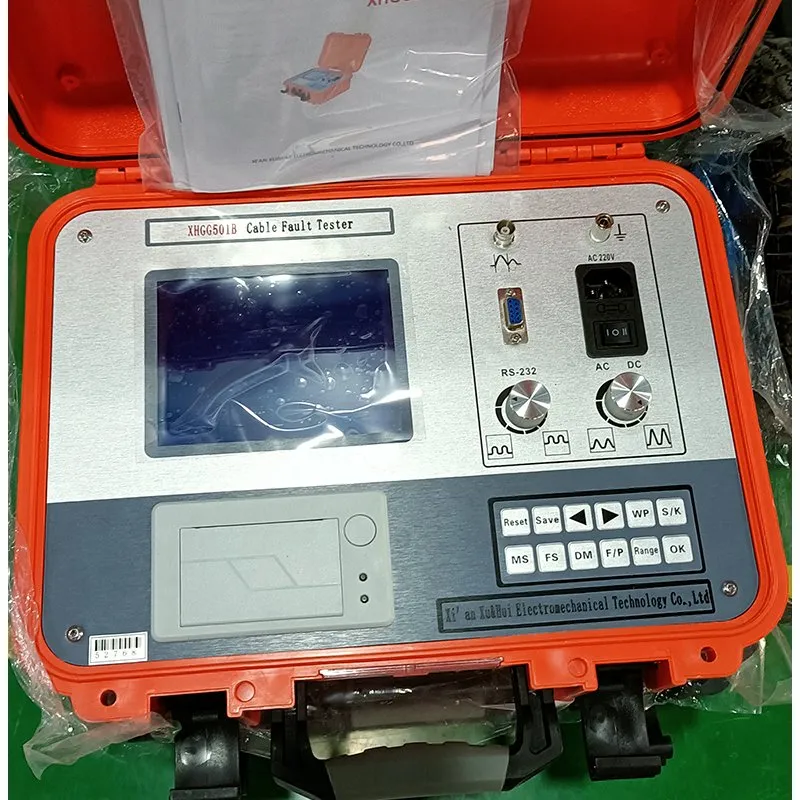 Xhgg501b ফ্যাক্টরি বিশেষ আন্ডারগ্রাউন্ড কেবল ফল্ট প্রিলোকেটর টিডিআর লোকেটার 1