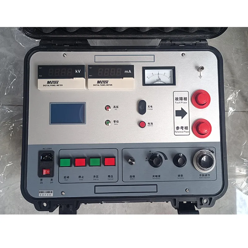 HV ব্রিজ পদ্ধতি 7500V পাওয়ার ক্যাবল বাইরের আবরণ ফল্ট পরীক্ষক 1