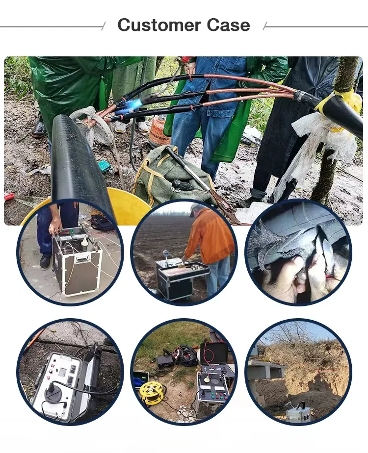 Xhdd503b অ্যাকোস্টো-ম্যাগনেটিক সিঙ্ক্রোনাইজেশন ক্যাবল ফল্ট পিনপয়েন্টার ভূগর্ভস্থ পিনপয়েন্টিং লোকেটার 11